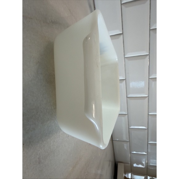 Vintage Anchor Hocking Fire-King Blue Cornflower Qt Loaf Pan USA - Picture 6 of 9